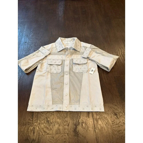 Nwt Disney Epcot Grey Spaceship earth Jacket #34 - Picture 1 of 2